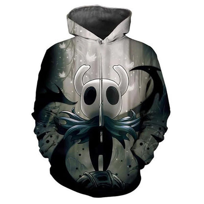 Hollow Knight: Game 3D Print Hoodies Men Women Casual Fashion Oversized Sweatshirts Hoodie Harajuku Pullovers Tracksuit Clothing