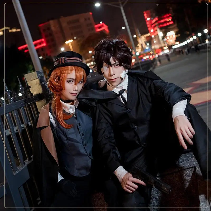 Bungo Stray Dogs:  Cosplay for Dazai Osamu and Nakahara Chuuya