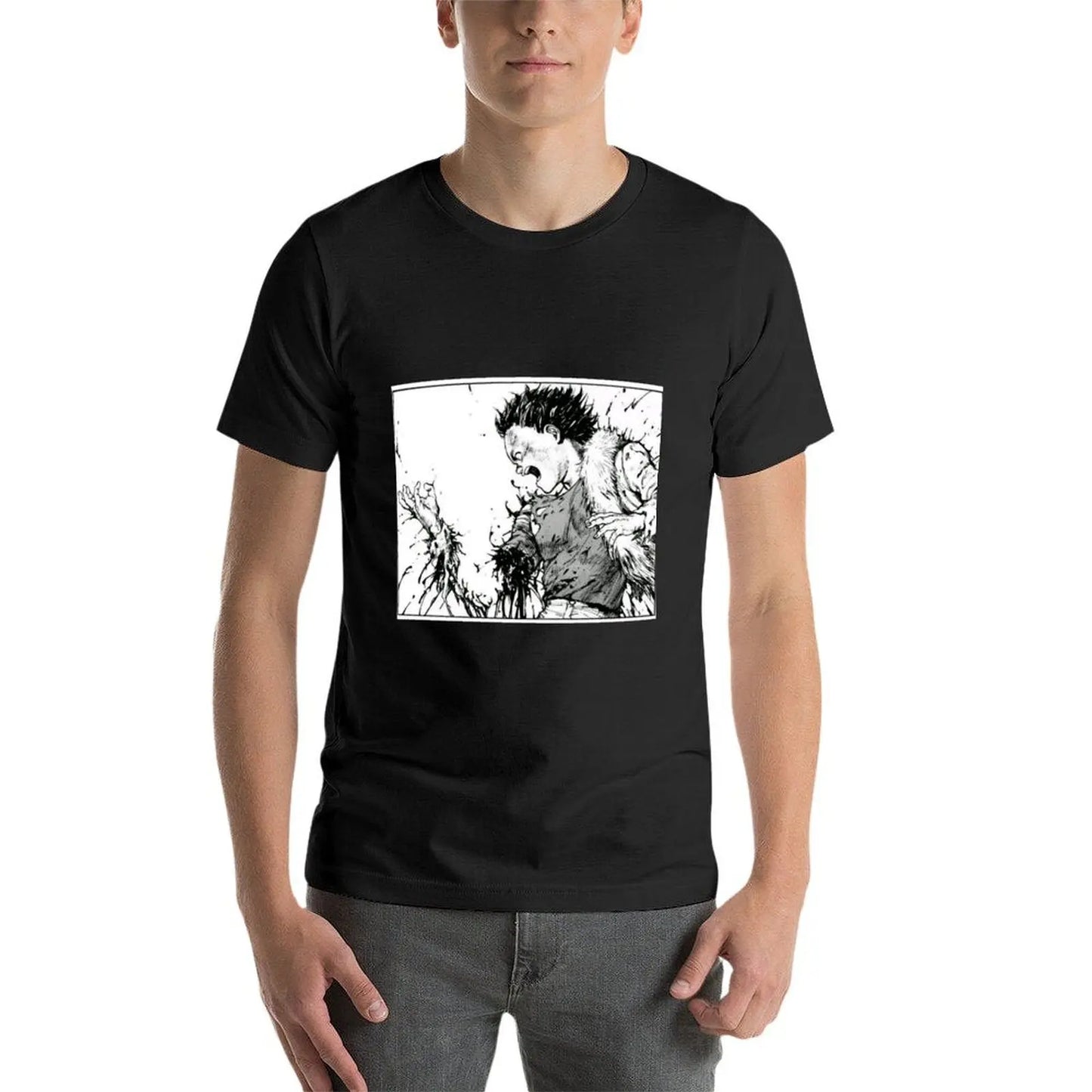 Akira: Tetsuo Losing Arm T-Shirt shirts graphic tees cute tops plain