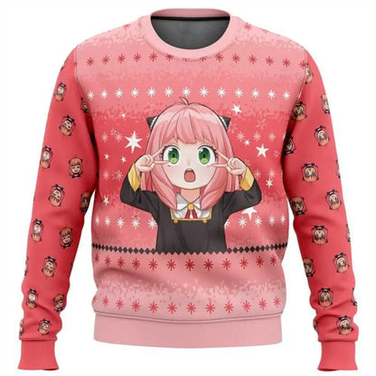 Spy x Family: New Anime Cute Christmas Sweater Men's And Women's Hoodies Fashion Couple Hoodies Sportswear Pullovers Sweater