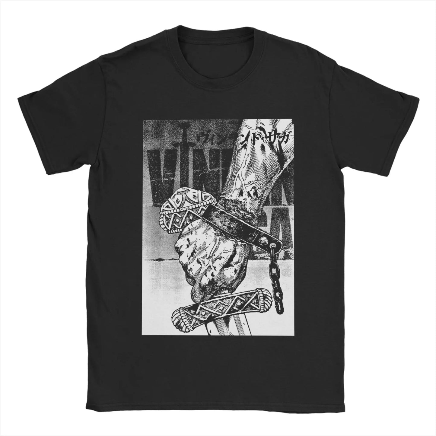 Vinland Saga: T Shirt Men's Pure Summer Fun T-Shirt Crewneck Tees Short Sleeve Clothes Adult