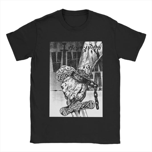 Vinland Saga: T Shirt Men's Pure Summer Fun T-Shirt Crewneck Tees Short Sleeve Clothes Adult