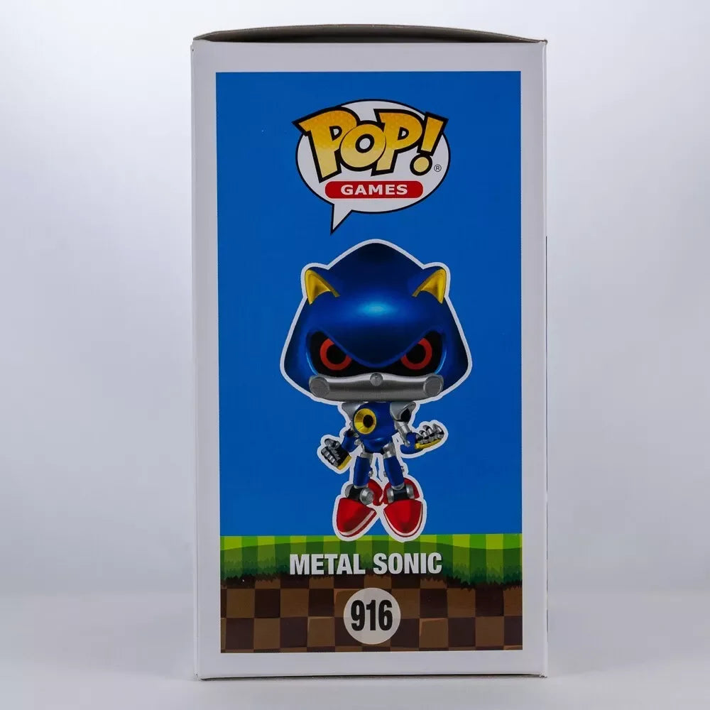 Sonic the Hedgehog: Metal Sonic -- Funko Pop Figures Games #916 Vinyl Figure Collectible Limited Edition Model Children's Toy Gift