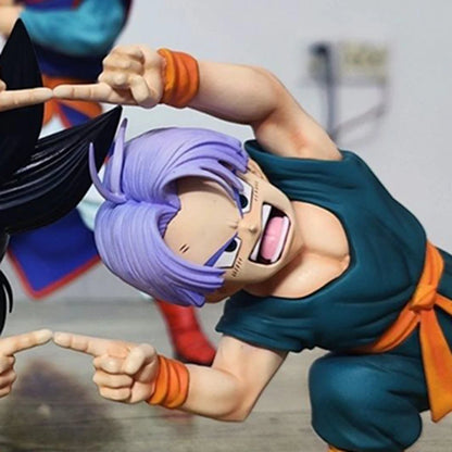 Dragon Ball Z: Son Goten Figure Gotenks Trunks Combined Body Action Figures 10cm PVC Statue Collection Model Toys Gifts