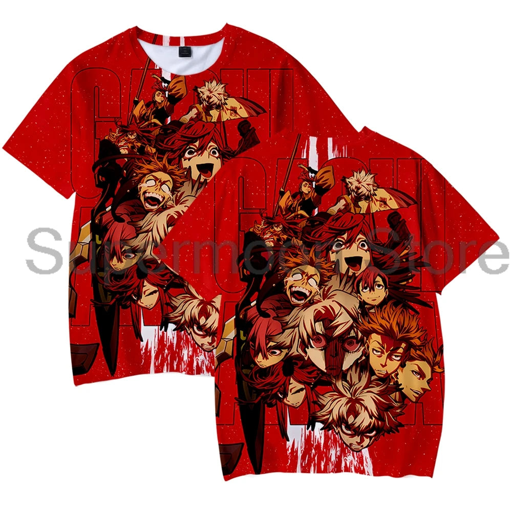 Gachiakuta: Anime T-shirt 2025 Japan Manga Crewneck Short Sleeve Tee Women Men Streetwear 3D Clothes