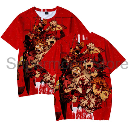 Gachiakuta: Anime T-shirt 2025 Japan Manga Crewneck Short Sleeve Tee Women Men Streetwear 3D Clothes