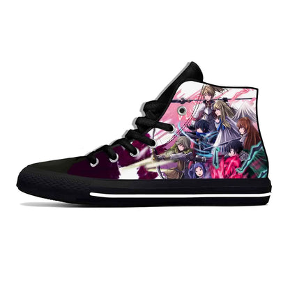 The Rising Of The Shield Hero: Raphtalia Casual Cloth Shoes High Top Lightweight Breathable 3D Print Men Women Sneakers