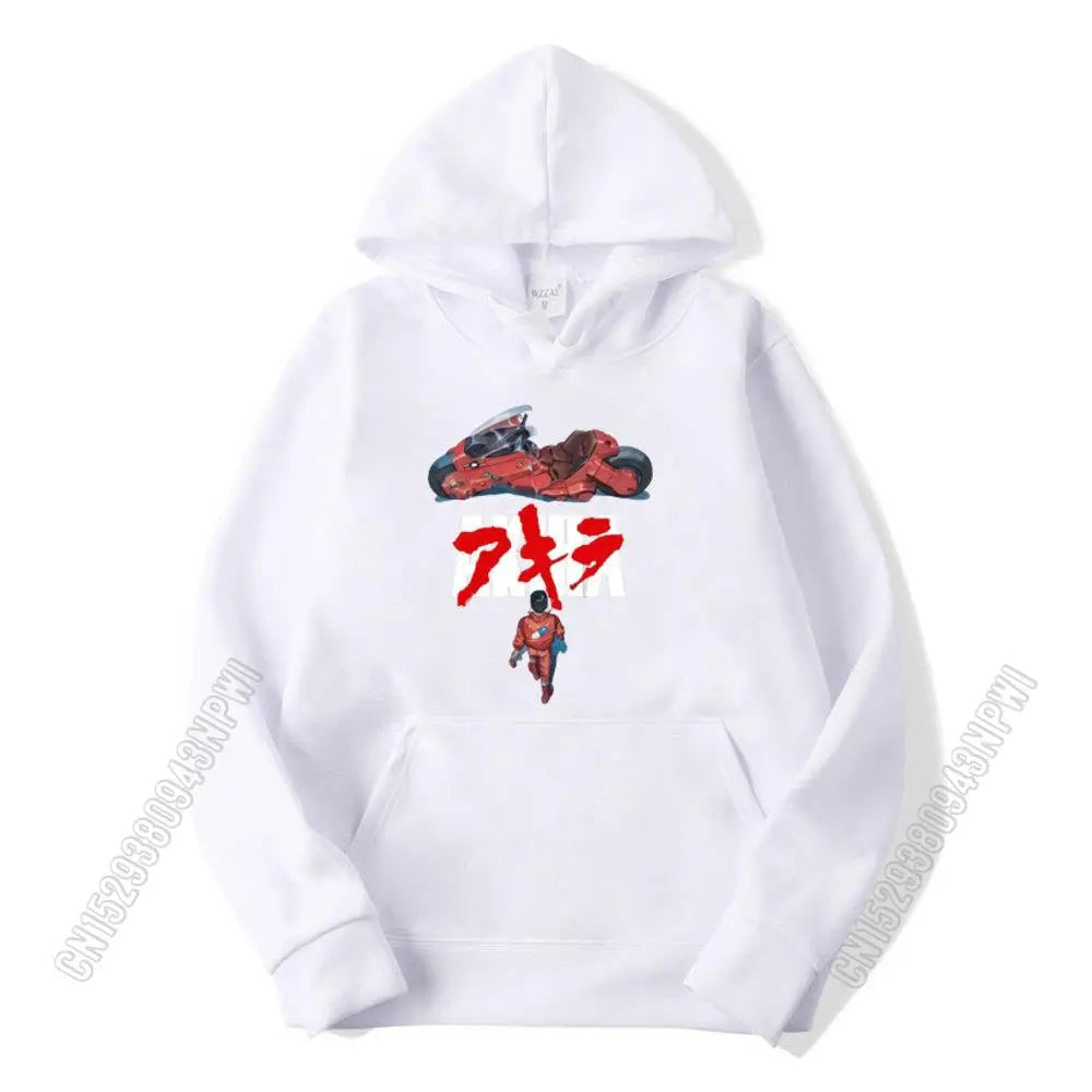 Akira: Synthwave Hoodie Sweatshirt 100% Hoodies Loose Fitness Style Hoody
