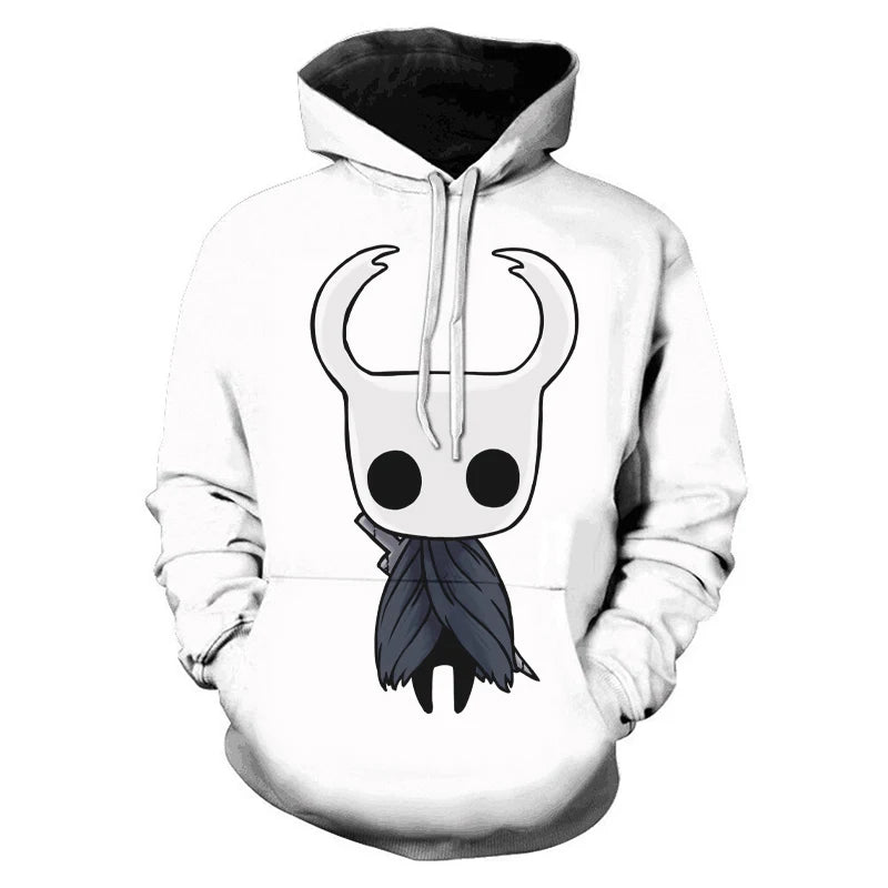 Hollow Knight: Game 3D Print Hoodies Men Women Casual Fashion Oversized Sweatshirts Hoodie Harajuku Pullovers Tracksuit Clothing