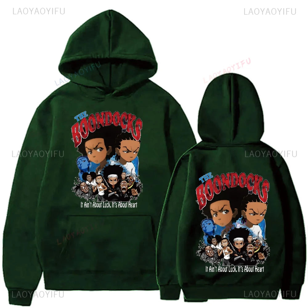 The Boondocks: Design Casual Comfort Hoodie Comfortable Personality