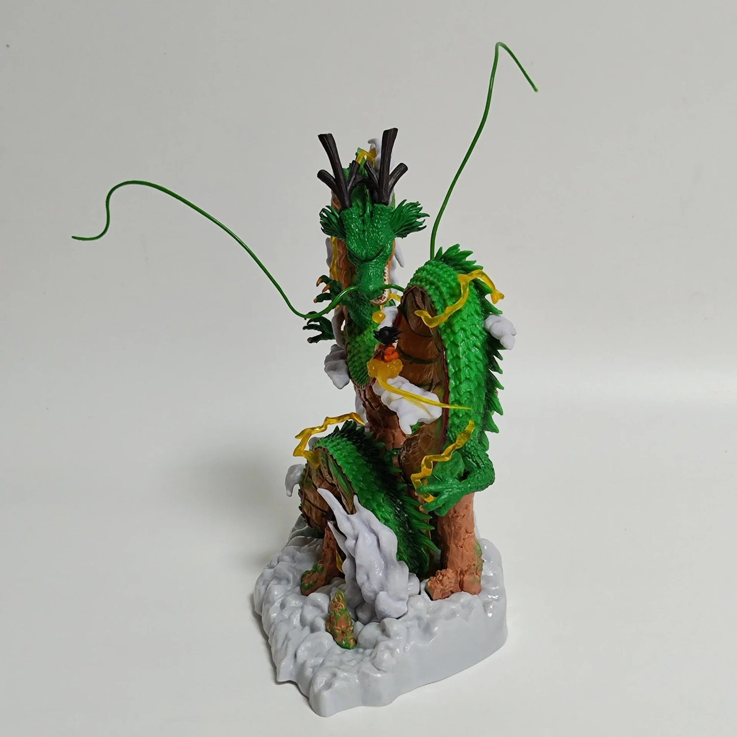 Dragon Ball: 24cm  Anime Figure Shenron Figure Goku And Shenron Figurine Model Pvc Statue Doll Collection Room Toy Gifts