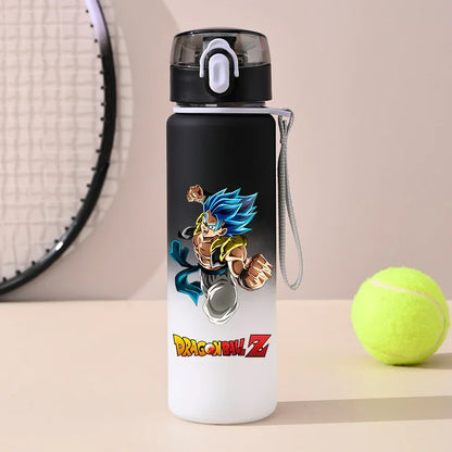 Dragon Ball : 550ml Son Goku SaiyanOutdoor Sports Portable Large Capacity Water Bottle Drinking Water Cup Holiday Childrens Gifts