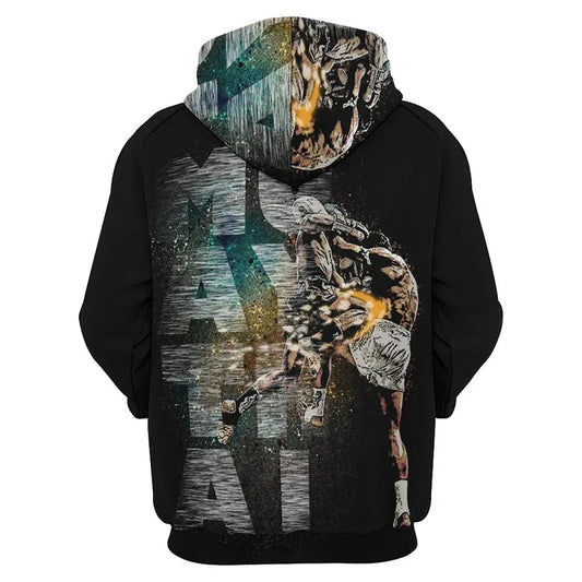 I.L.F.A.: New Pop 3D Muay Thai Boxer Baki style Printing Hoodies For Men Kids Fashion Sports Pullovers Fitness Gym Boxing Sweatshirts Harajuku Hoodie