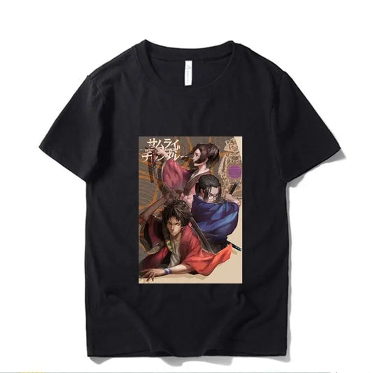 Samurai Champloo: Kasumi Fuu Mugen Jin Printed Unisex T-Shirts 100% Cotton