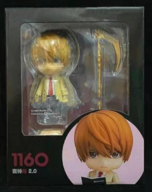 Death Note:10CM  L 1160# Yagami Light Death Note 1200# action figure PVC toys collection anime cartoon model toys collectible