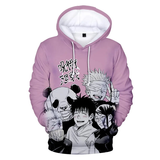 Jujutsu Kaisen: Hoodies Sweatshirts Men/Women Fashion Streetwear Autumn Winter y2k Plus Size Men's Clothing ﻿