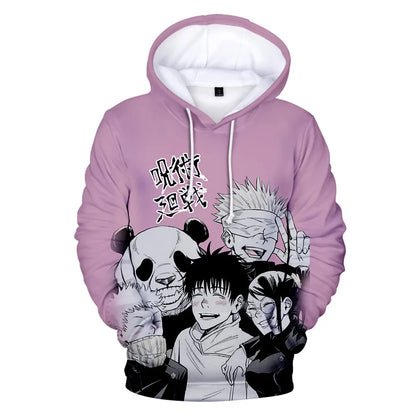 Jujutsu Kaisen: Hoodies Sweatshirts Men/Women Fashion Streetwear Autumn Winter y2k Plus Size Men's Clothing ﻿