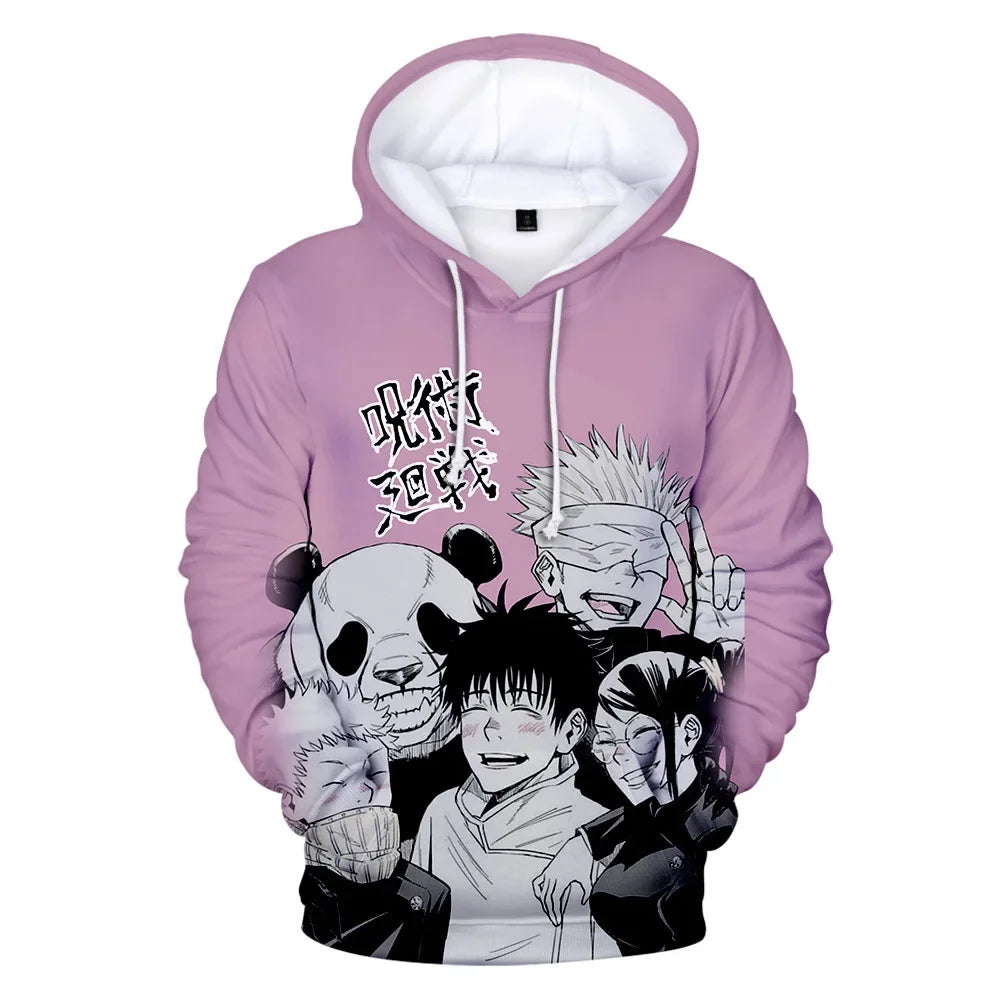 Jujutsu Kaisen: Hoodies Sweatshirts Men/Women Fashion Streetwear Autumn Winter y2k Plus Size Men's Clothing ﻿