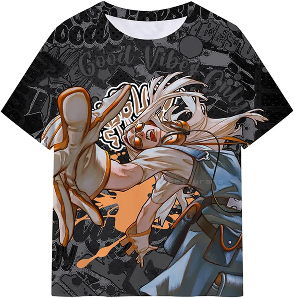 Gachiakuta: T-Shirt Rudo Surebrec Tops Tee Short Sleeve Cosplay Shirt