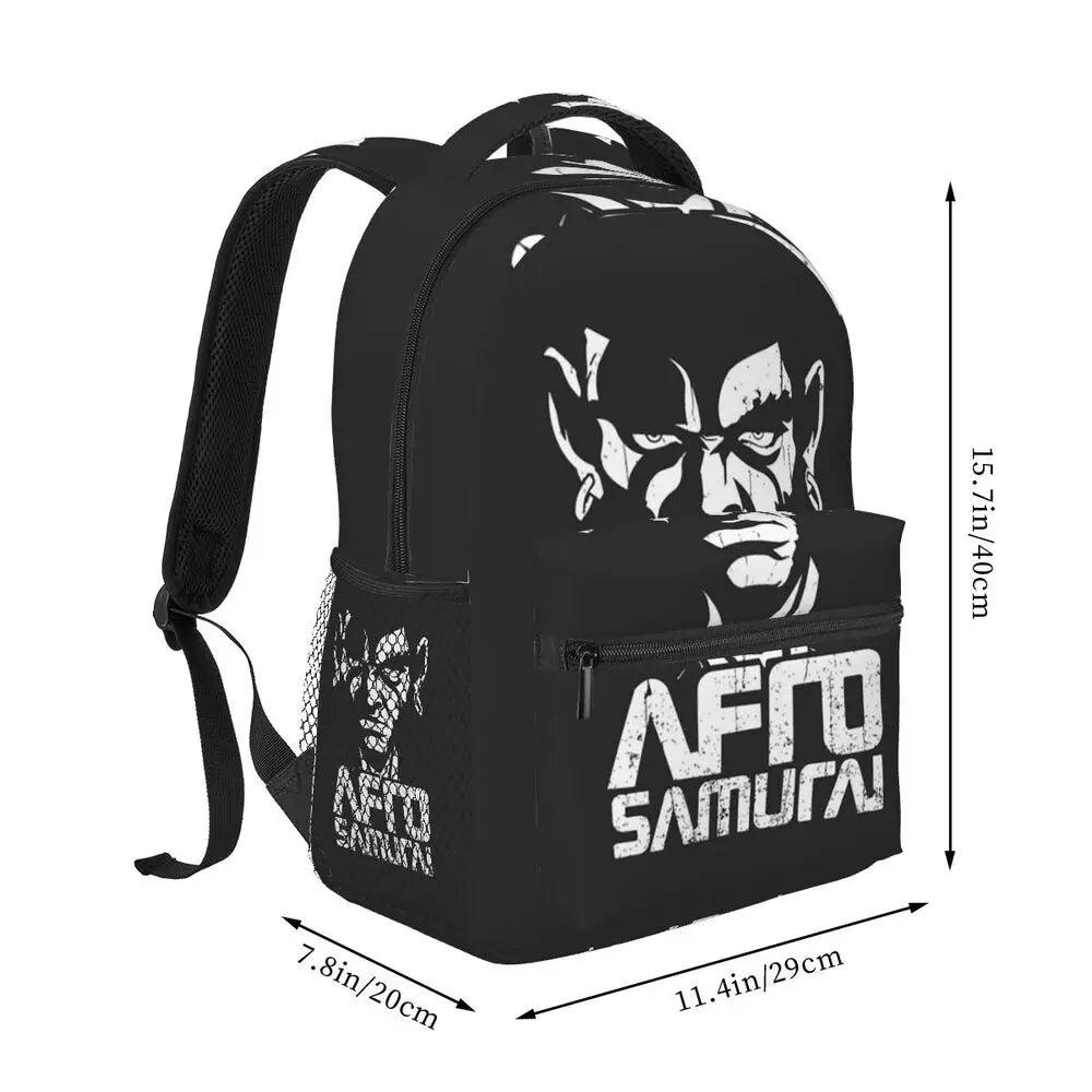 Afro Samurai: Backpack Hot Sale Daypack Large Capacity School Bag Shoulder Bags