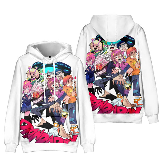 Dandadan:   3D Print Hoodies Men Women Hoody Oversized Hooded Sweatshirts Harajuku Tracksuits Pullover Tops Coat Man Clothing