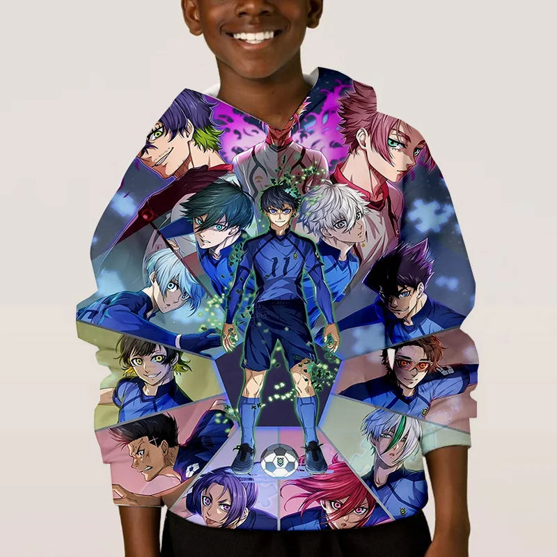 Blue Lock: Men's Sweatshirt Teen Popular Hoodie New Fashion Hoodied Unisex Sports Long Sleeves Y2k Harajuku Manga Hoodies