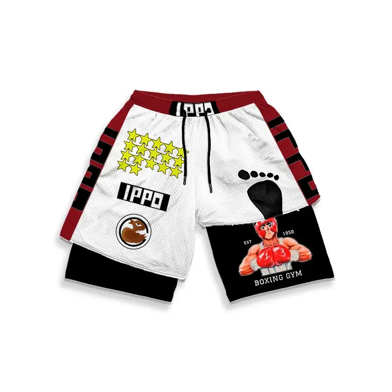 Dragon Ball: Custom Gym Compression Shorts Running Workout GYM Summer Shorts