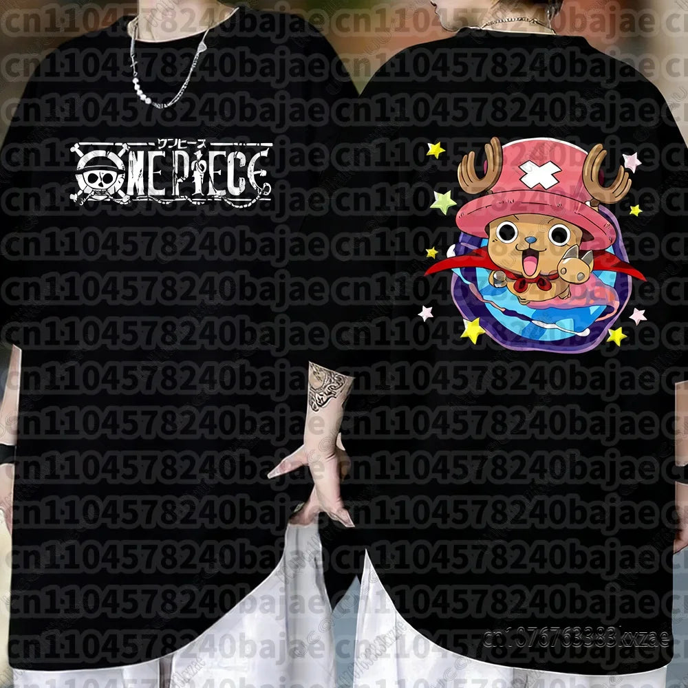 One Piece: Monkey D Luffy Anime T Shirt Men Women Summer Cotton Short Sleeve Tee Cartoon Print Streetwear Casual Graphic Top 2026