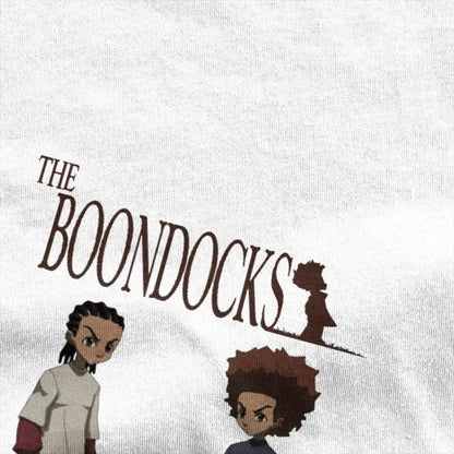The Boondocks: Riley Huey Freeman T Shirt Stuff 100% Cotton Clothes Vintage Short Sleeve Tee Graphic Printing T-Shirt