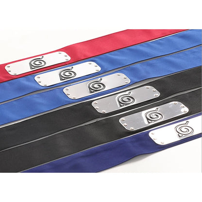 Naruto:  Itachi Sasuke Kakashi Namikaze Minato Sakura Hinata Official Authorization Cosplay Ninja Headband Hairwear