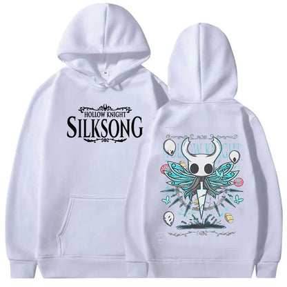 Hollow Knight: Silksong Game 2025 Hoody Men Gothic Fashion Aesthetic Clothing Sweatshirt Casual Loose Oversized Long Sleeve Hoody