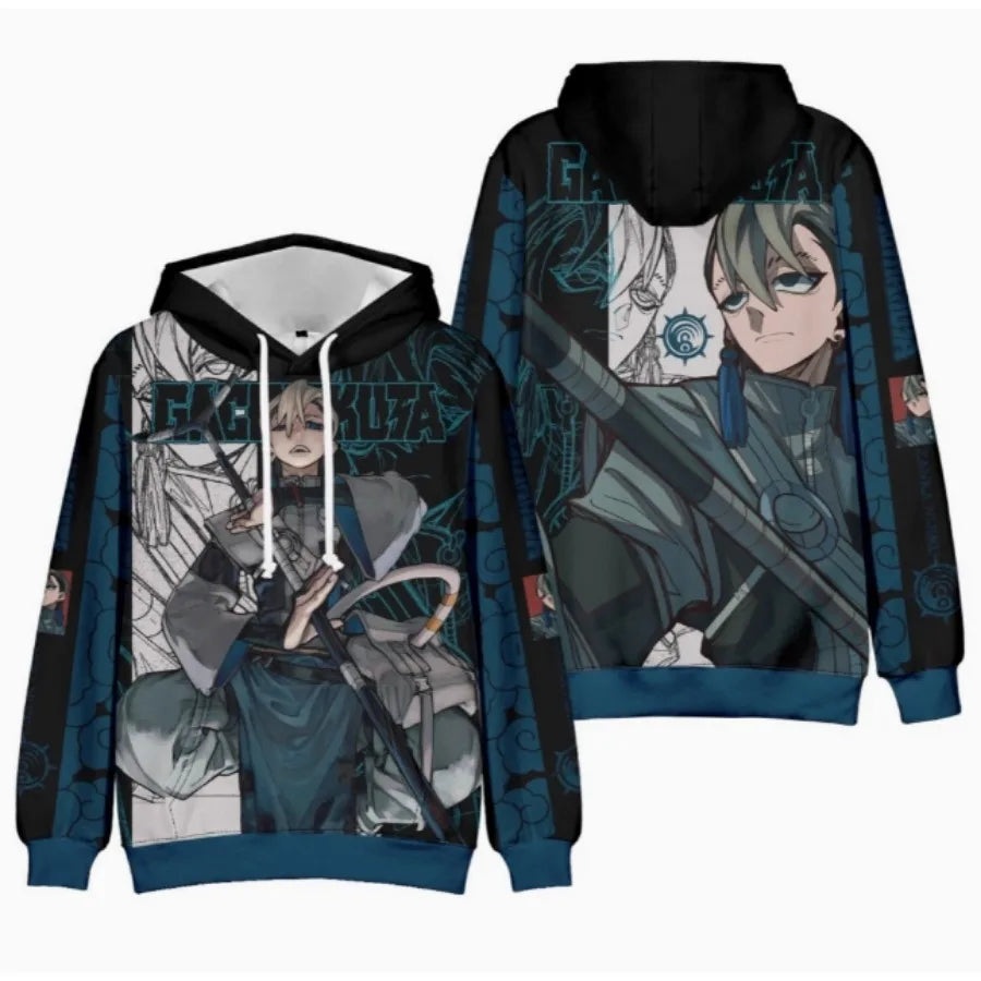 Gachiakuta: 3D Print Hoodies Men Women Casual Fashion Oversized Sweatshirts Hoodie Male Pullovers Tracksuit Clothing