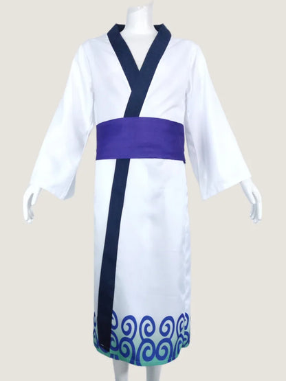 One Piece: Fantasia Wano Country Roronoa Of Zoro Cosplay Kimono Anime Pirate Disfraz Costume Men Male Halloween Carnival Party Clothes
