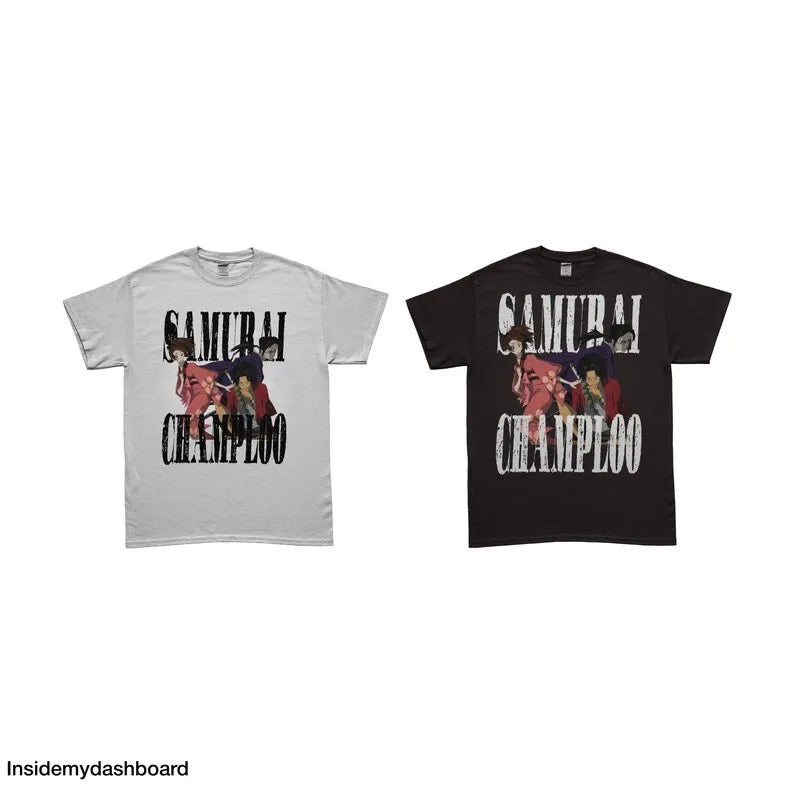 Samurai Champloo: Mugen's Adventures T-Shirt, Samurai Anime, Nujabes, Cowboy Bebop,