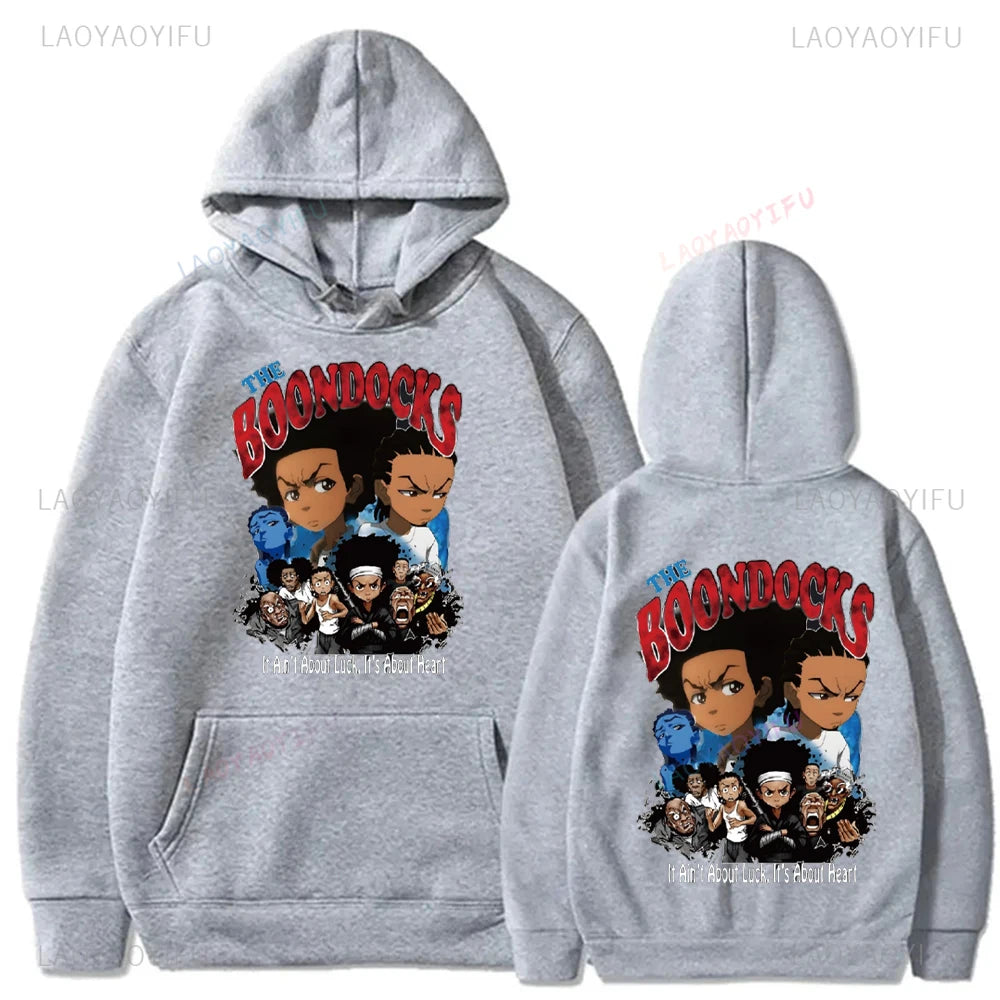 The Boondocks: Design Casual Comfort Hoodie Comfortable Personality