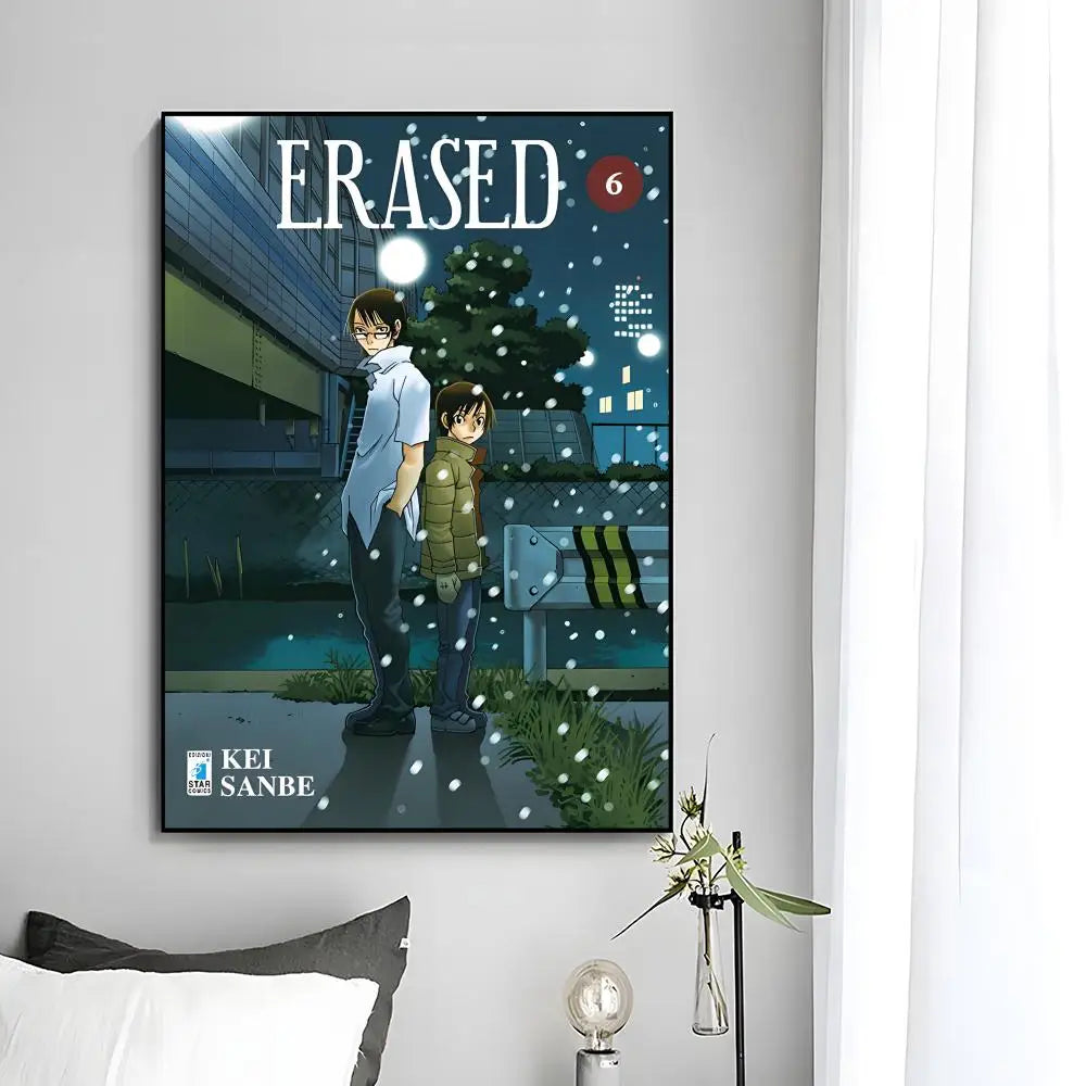 Erased: Poster Wall Art Print Decorative Mural Home Decor Gift Unframed