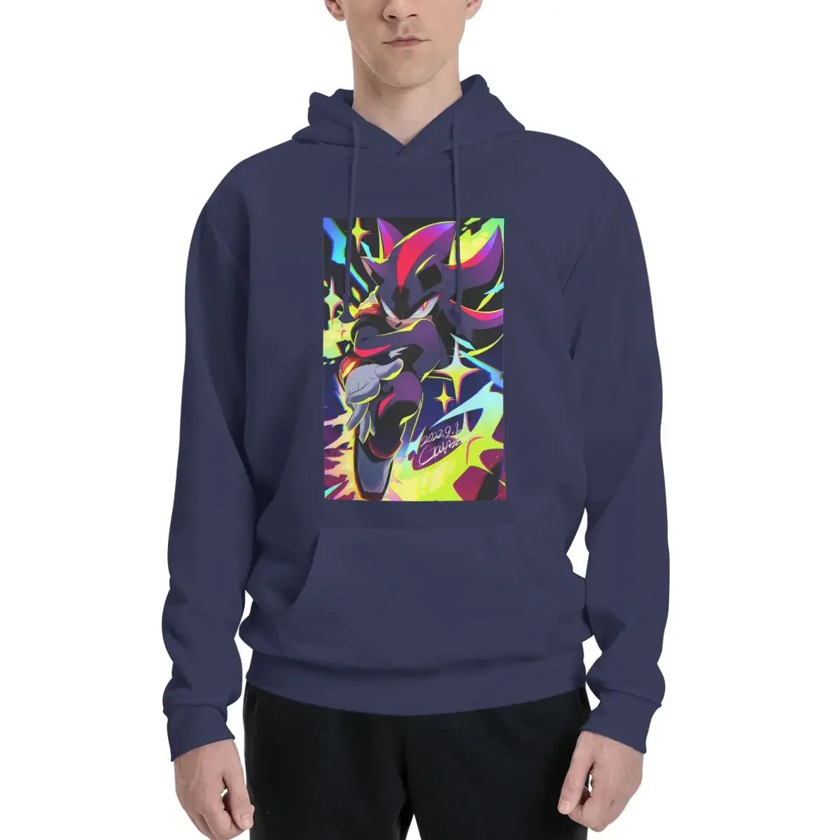 Sonic the Hedgehog: Shadow The Hedgehog Sonic The Hedgehog  Hoodies Men Women Casual Pullover Sweatshirt Harajuku Long Sleeve Hooded Autumn Winter