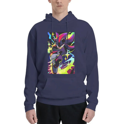 Sonic the Hedgehog: Shadow The Hedgehog Sonic The Hedgehog  Hoodies Men Women Casual Pullover Sweatshirt Harajuku Long Sleeve Hooded Autumn Winter