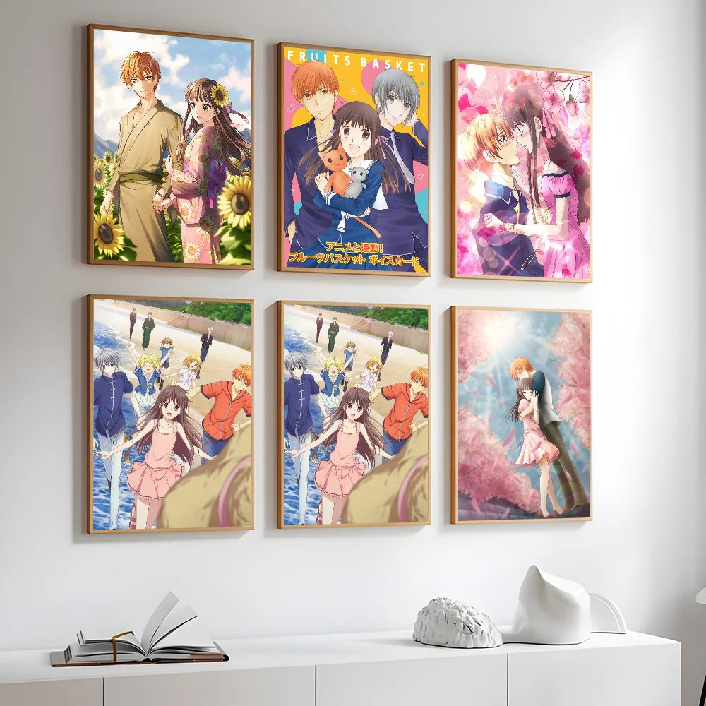 Fruits Basket: Sweet Poster Sticky Wall Art Printing Waterproof Home Living Bed Room Bar Hallway Aesthetic Decor