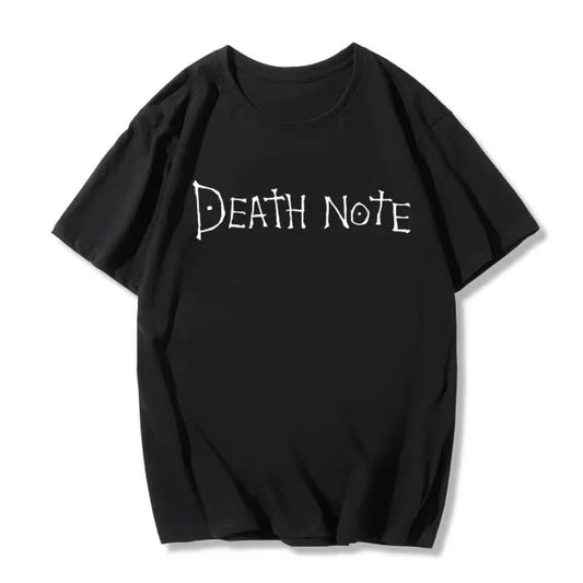 Death Note:Harajuku Anime  Printed T Shirt Trendy T-shirts Fan T-shirt