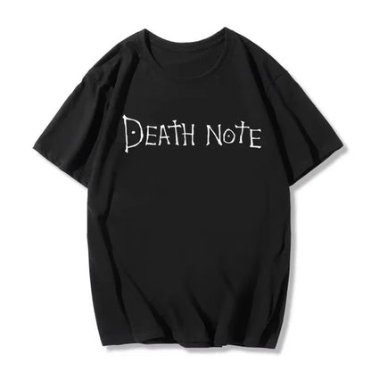 Death Note:Harajuku Anime  Printed T Shirt Trendy T-shirts Fan T-shirt
