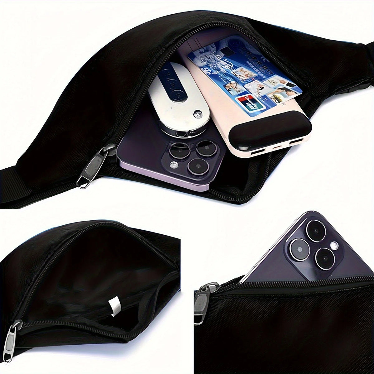 Ghost in the Shell: Major Motoko Kusanagi Cyberpunk Anime Jacket Stylish Waist Backpack Crossbody Chest Bag Street Casual Sporty