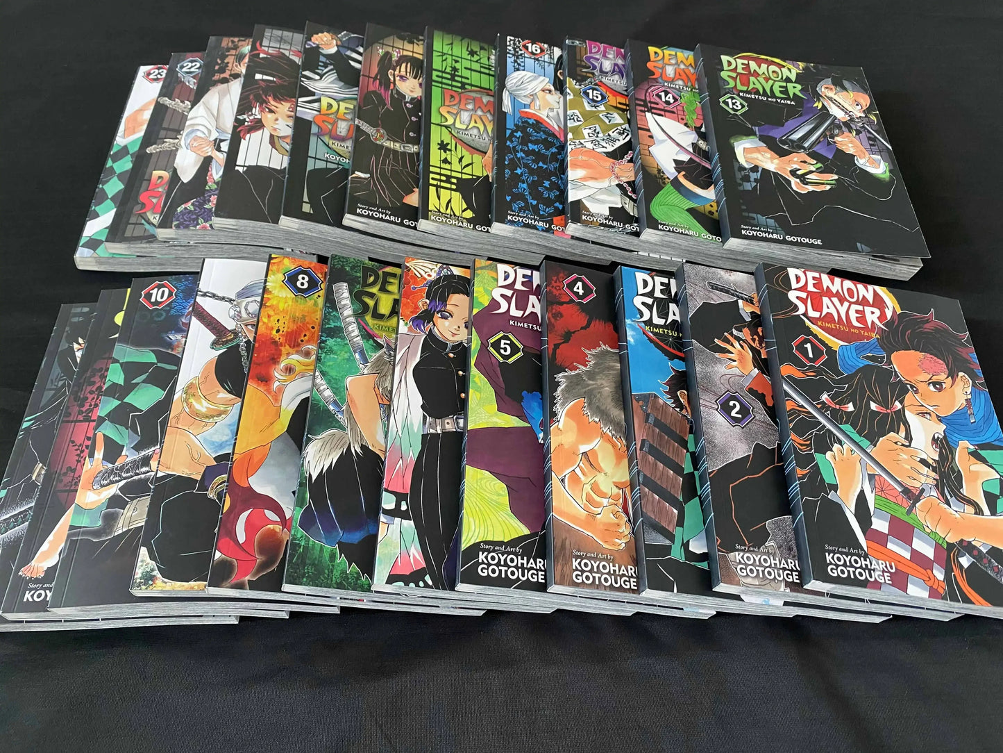 Demon Slayer :  English - Vol 1-23 Japan Youth Teen Fantasy Science Mystery Suspense Manga Comic Book Manga Books in