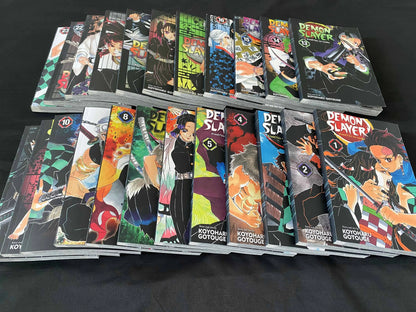 Demon Slayer :  English - Vol 1-23 Japan Youth Teen Fantasy Science Mystery Suspense Manga Comic Book Manga Books in