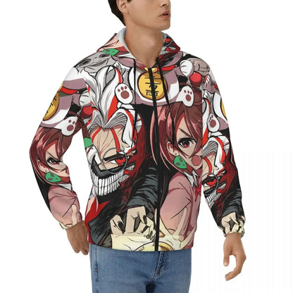 Dandadan: Zipper Hoodies Hip Hop Pullover Autumn Winter Men Women Sweatshirts Long Sleeve Tops