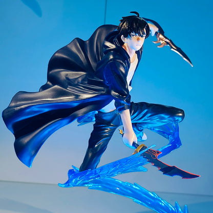 Solo Leveling: Sung Jin Woo Lamp Led Bulb Action Figures Model Figurine Figure & Base & Lamp DIY Decoration Toys