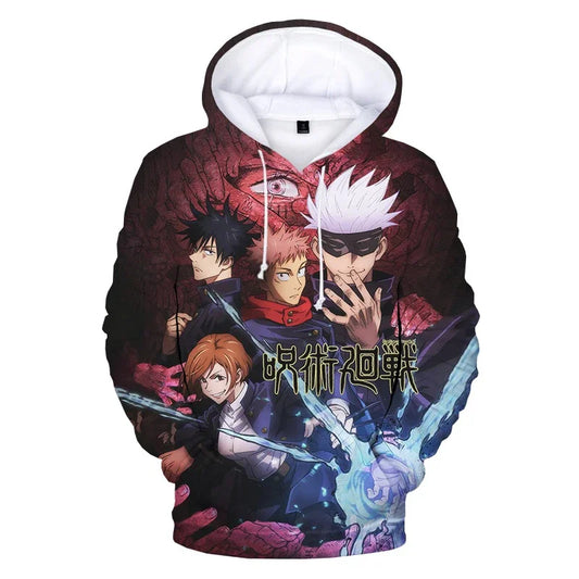 Jujutsu Kaisen: Hoodies Sweatshirts Men/Women Fashion Streetwear Autumn Winter y2k Plus Size Men's Clothing ﻿