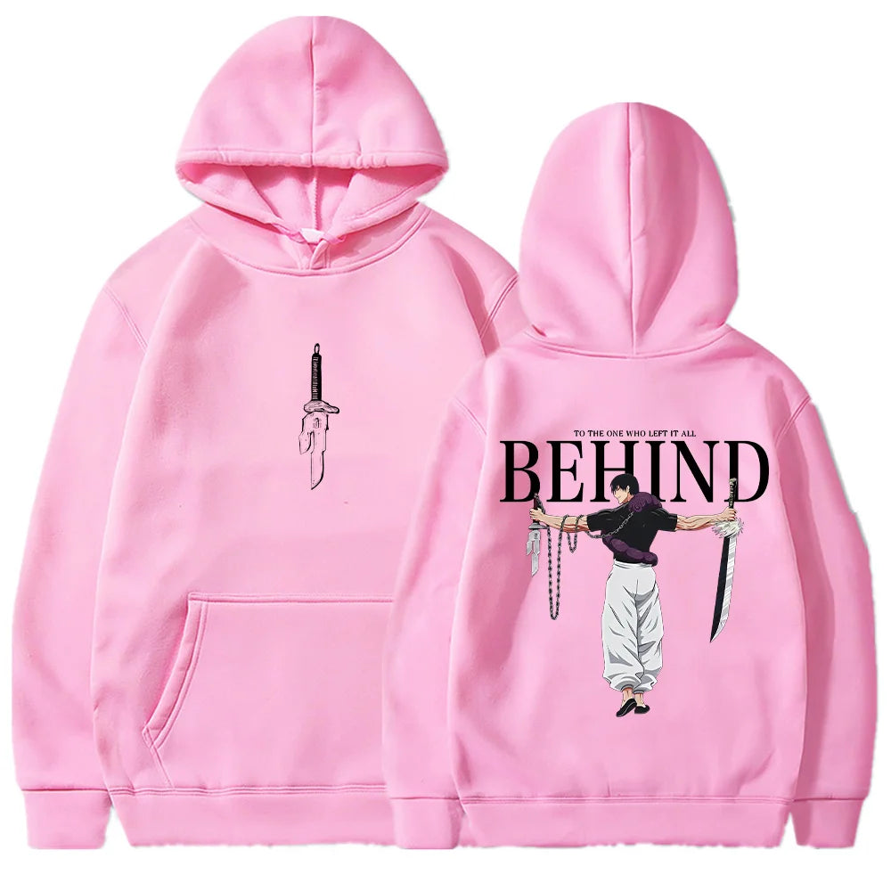 Jujutsu Kaisen: Hoodie Fushiguro Toji Manga Gothic Sportswear Street unisex Fashion Harajuku y2k Street Casual Hoodie