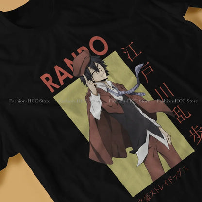 Bungo Stray Dogs: Ranpo Edogawa Polyester Men HarajukuTops T Shirt O Neck