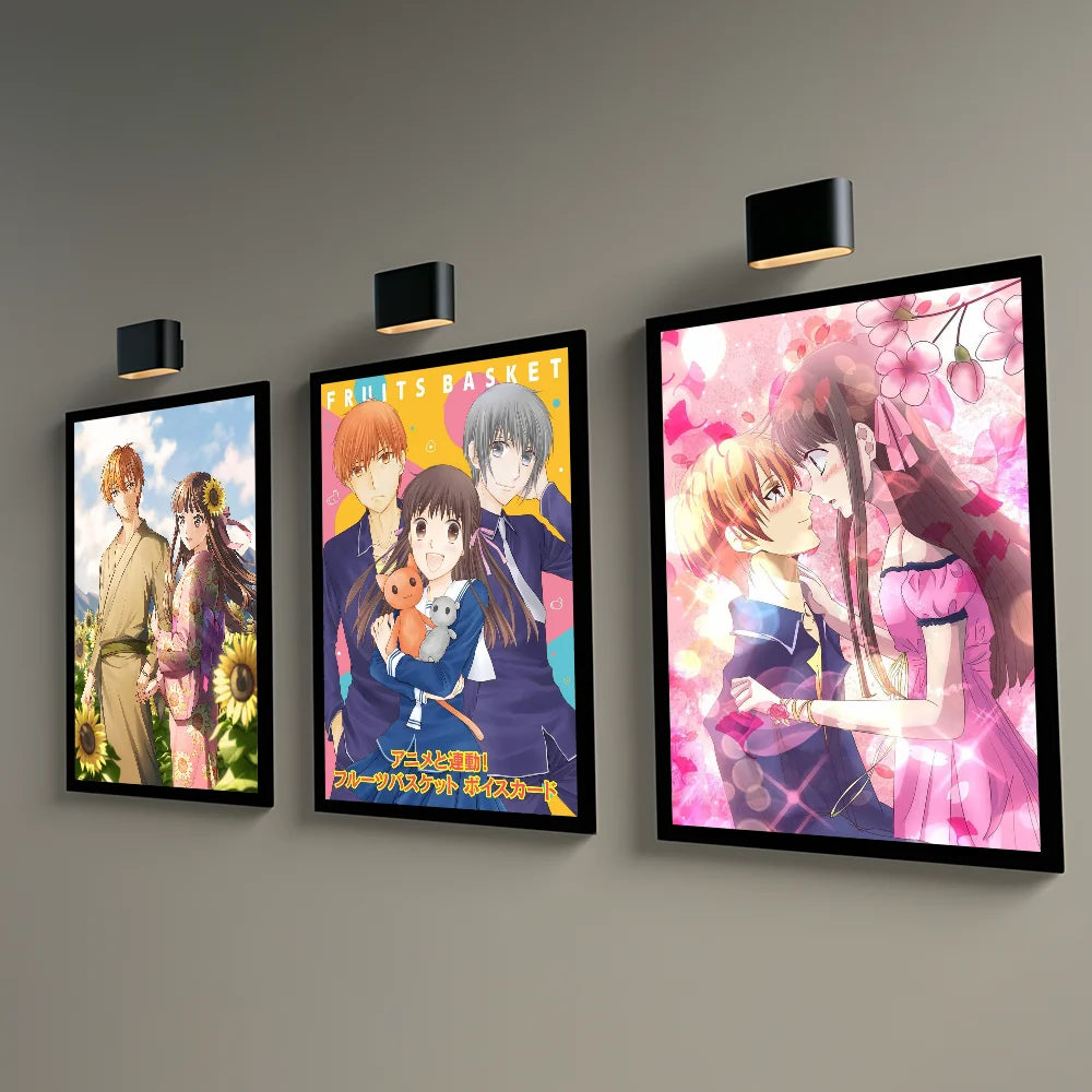 Fruits Basket: Sweet Poster Sticky Wall Art Printing Waterproof Home Living Bed Room Bar Hallway Aesthetic Decor